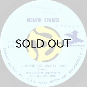 画像1: MELVIN SPARKS / THANK YOU (45's) (1)