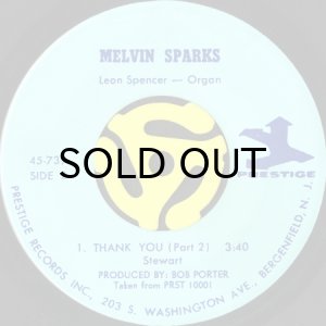 画像2: MELVIN SPARKS / THANK YOU (45's) (2)