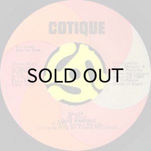 画像2: LOUIE RAMIREZ / SALSA (45's) (PROMO) (2)