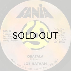 画像2: JOE BATAAN / UPTOWN b/w OBATALA (45's) (2)