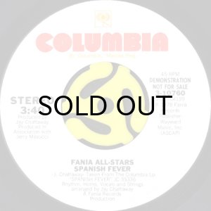 画像2: FANIA ALL-STARS / SPANISH FEVER (45's) (WHITE PROMO) (2)