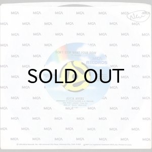 画像3: ALICIA MYERS / DON'T STOP WHAT YOUR DOIN' (45's) (3)