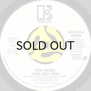 画像1: FIVE SPECIAL / YOUR BODY HEAT (45's) (WHITE PROMO) (1)