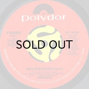 画像2: ARPEGGIO / LOVE AND DESIRE (45's) (2)