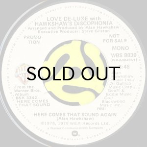 画像1: LOVE DE-LUXE / HERE COMES THAT SOUND AGAIN (45's) (PROMO) (1)