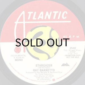 画像1: RAY BARRETTO / STARGAZER (45's) (PROMO) (1)