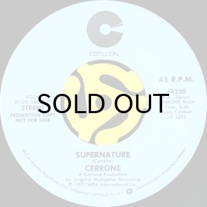 画像2: CERRONE / SUPERNATURE (45's) (PROMO) (2)
