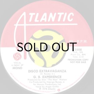 画像1: G.B. EXPERIENCE / DISCO EXTRAVAGANZA (45's) (PROMO) (1)