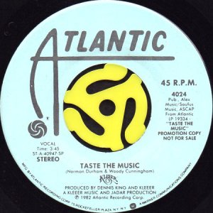 画像2: KLEEER / TASTE THE MUSIC (45's) (PROMO) (2)