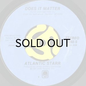 画像2: ATLANTIC STARR / CIRCLES b/w DOES IT MATTER (45's) (2)