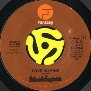 画像2: BLACKBYRDS / HAPPY MUSIC b/w LOVE SO FINE (45's) (2)