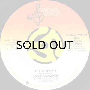 画像2: DAVID SIMMONS / WILL THEY MISS ME (45's) (2)