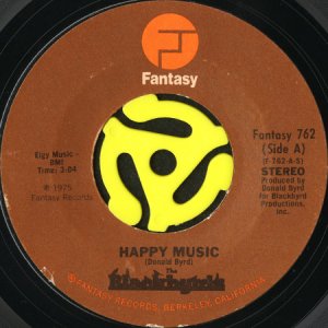 画像1: BLACKBYRDS / HAPPY MUSIC b/w LOVE SO FINE (45's) (1)