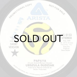 画像2: URSZULA DUDZIAK / PAPAYA (45's) (WHITE PROMO) (2)