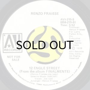 画像2: RENZO FRAIESE / ANGELA b/w 12 ENGLE STREET (45's) (WHITE PROMO) (2)