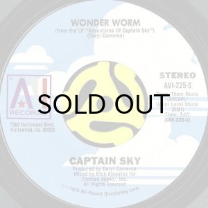 画像1: CAPTAIN SKY / WONDER WORM b/w SATURDAY NIGHT MOVE-EASE (45's) (1)