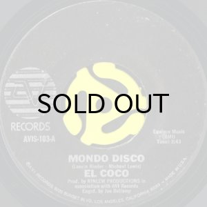 画像1: EL COCO / MONDO DISCO b/w HEARTBEAT (45's) (1)