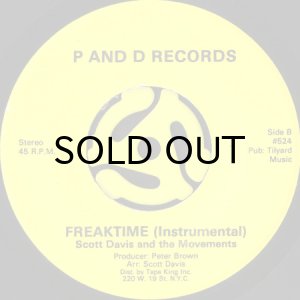 画像2: SCOTT DAVIS AND THE MOVEMENTS / FREAKTIME (45's) (2)