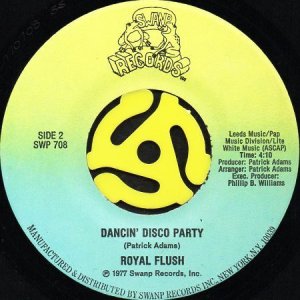 画像2: ROYAL FLUSH / DANCIN' DISCO PARTY (45's) (2)