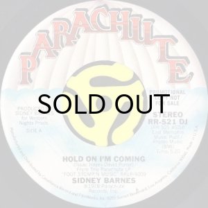 画像2: SIDNEY BARNES / HOLD ON I'M COMING (45's) (PROMO) (2)