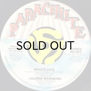 画像2: LALOMIE WASHBURN / DOUBLE FUNKIN' b/w WHAT'S LOVE (45's) (2)