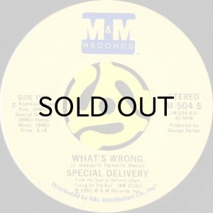 画像2: SPECIAL DELIVERY / GOT TO BE NUMBER ONE b/w WHAT'S WRONG (45's) (2)