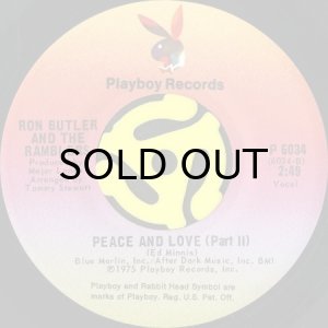 画像2: RON BUTLER AND THE RAMBLERS / PEACE AND LOVE (45's) (2)