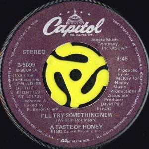 画像3: A TASTE OF HONEY / I'LL TRY SOMETHING NEW (45's) (PICTURE SLEEVE) (3)