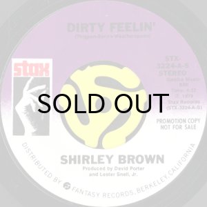 画像2: SHIRLEY BROWN / DIRTY FEELIN' (45's) (PROMO) (2)