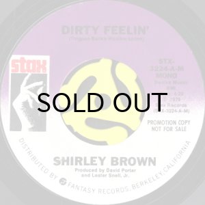 画像1: SHIRLEY BROWN / DIRTY FEELIN' (45's) (PROMO) (1)