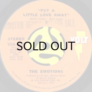 画像1: THE EMOTIONS / PUT A LITTLE LOVE AWAY b/w I CALL THIS LOVING YOU (45's) (1)