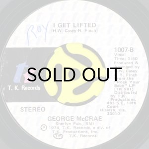 画像1: GEORGE McCRAE / I GET LIFTED (45's) (1)