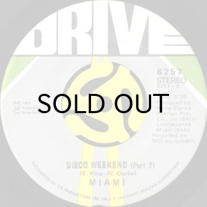 画像2: MIAMI / DISCO WEEKEND (45's) (2)