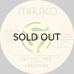 画像2: FREEDOM / DANCE SING ALONG b/w SET YOU FREE (45's) (2)