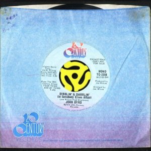 画像3: JOHN BYRD / DIBBLIN' AND DABBLIN' (IN SOMEBODY ELSES AFFAIR) (45's) (PROMO) (3)
