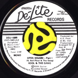 画像1: KOOL & THE GANG / OPEN SESAME (45's) (WHITE PROMO) (1)