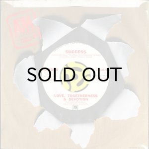 画像3: LOVE, TOGETHERNESS & DEVOTION / SUCCESS (45's) (WHITE PROMO) (3)