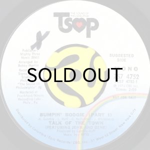 画像1: TALK OF THE TOWN featuring JOHN AND GENE / BUMPIN' BOOGIE (45's) (1)