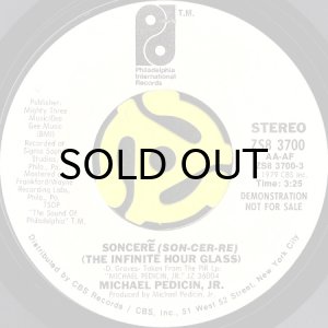 画像1: MICHAEL PEDICIN, JR. / SONCERE (SON-CER-RE) (THE INFINITE HOUR GLASS) (45's) (WHITE PROMO) (1)