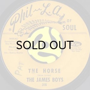 画像1: THE JAMES BOYS / THE HORSE b/w THE MULE (45's) (1)