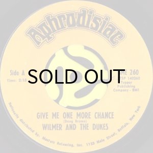 画像1: WILMER ALEXANDER, JR. AND THE DUKES / GIVE ME ONE MORE CHANCE b/w GET IT (45's) (1)