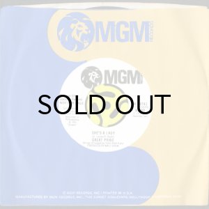 画像3: GREAT PRIDE / SHE'S A LADY (45's) (WHITE PROMO) (3)
