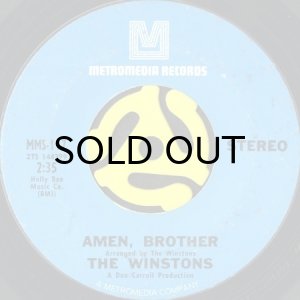 画像1: THE WINSTONS / AMEN, BROTHER (45's) (1)