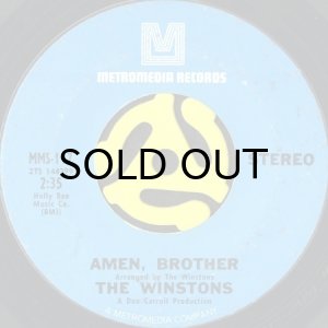 画像1: THE WINSTONS / AMEN, BROTHER (45's) (1)