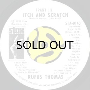 画像2: RUFUS THOMAS / ITCH AND SCRATCH (45's) (WHITE PROMO) (2)
