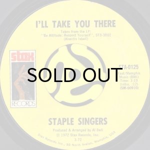 画像1: STAPLE SINGERS / I'LL TAKE YOU THERE (45's) (1)