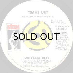 画像2: WILLIAM BELL / SAVE US (45's) (WHITE PROMO) (2)