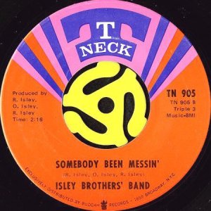 画像2: JUDY WHITE - ISLEY BROTHERS' BAND / SOMEBODY BEEN MESSIN' (45's) (2)