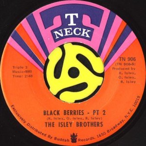 画像2: THE ISLEY BROTHERS / BLACK BERRIES (45's) (2)