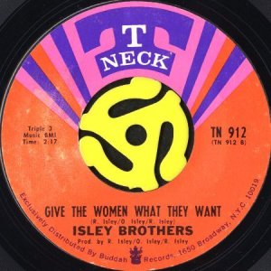 画像2: ISLEY BROTHERS / BLESS YOUR HEART b/w GIVE THE WOMEN WHAT THEY WANT (45's) (2)